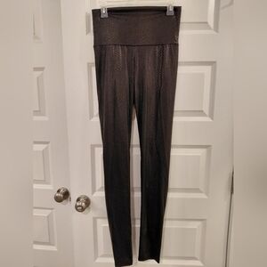 Cherish Black Textured Leggings